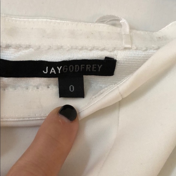 White Jay Godfrey 0 size jumpsuit. Worn only once! - Picture 4 of 4